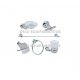 Kit Accesorio Set Baño 6 Piezas 100% Metalico