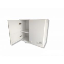  Aereo 2 Puertas 70 Cm Largo, Estante Armado Gratis Mdf 18 Mm